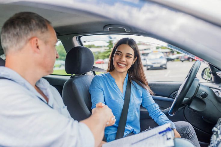 average driving lessons before test UK