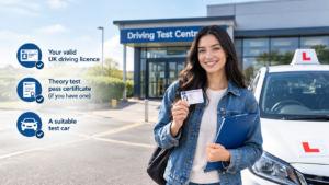 What to Take on Your Driving Test